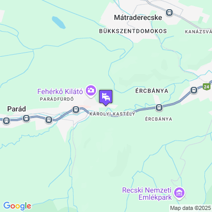 Boróka Panzió a térképen