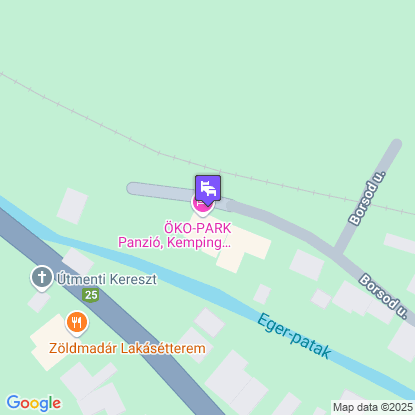Öko-Park Panzió a térképen